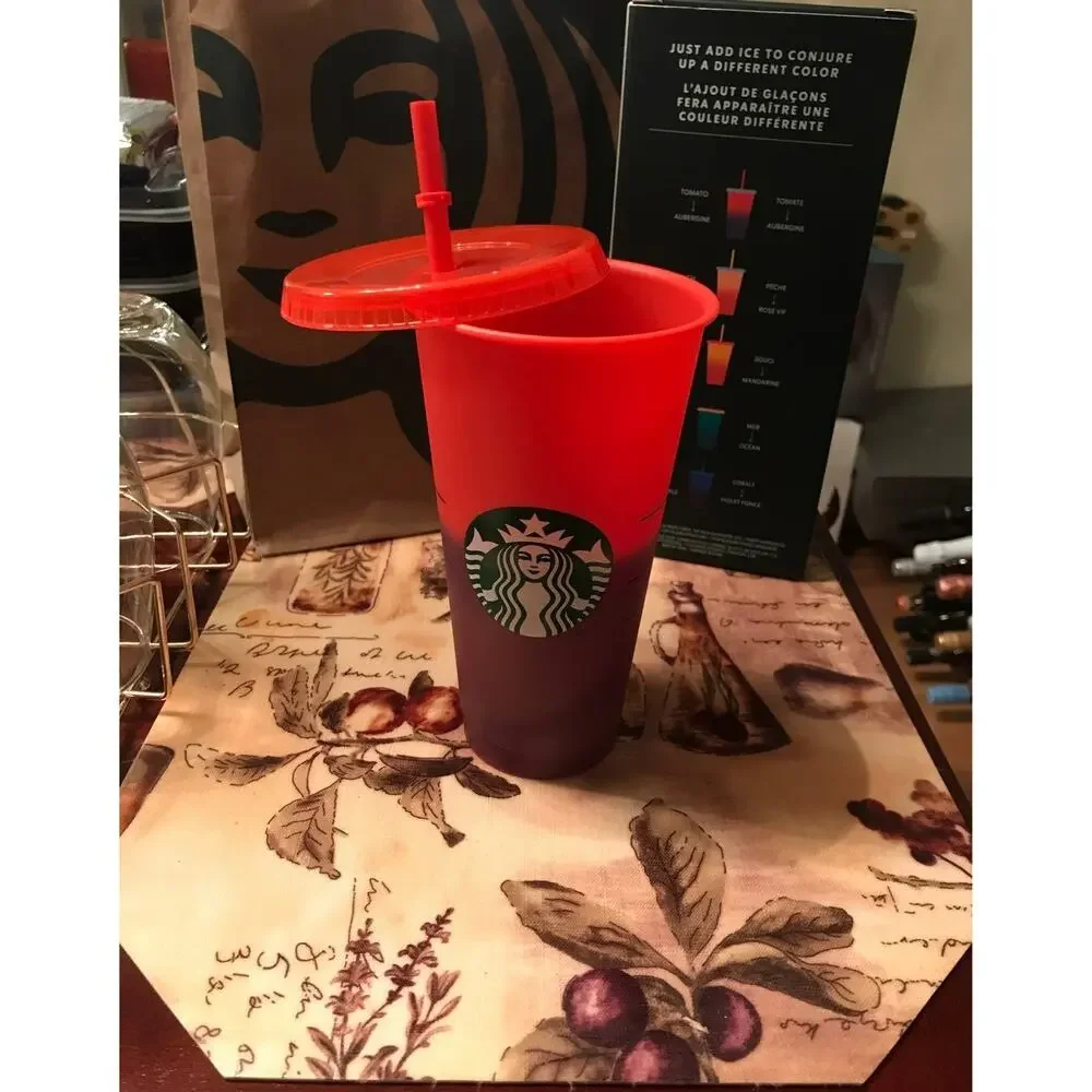 Starbucks color changing tumbler new
